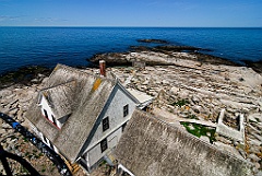 View From Tower of Mount Desert Rock Lighthouse